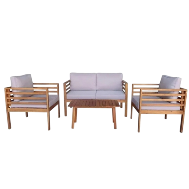 Набор садовой мебели из акации, 4 предмета, TP6072.3